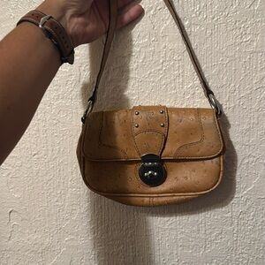 Guess Y2K ostrich embossed mini bag.